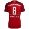 Maillot de Supporter FC Bayern Munich Leon Goretzka 8 Domicile 2021-22 Pour Homme